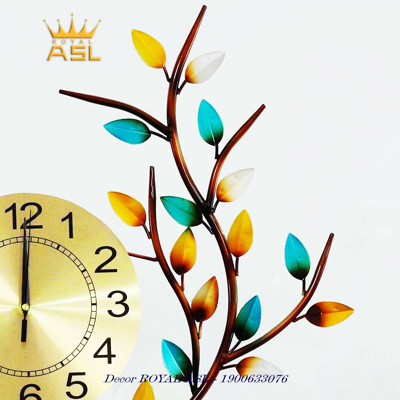 Đồng Hồ Đầu Sừng Nai Thạch Anh - DH99