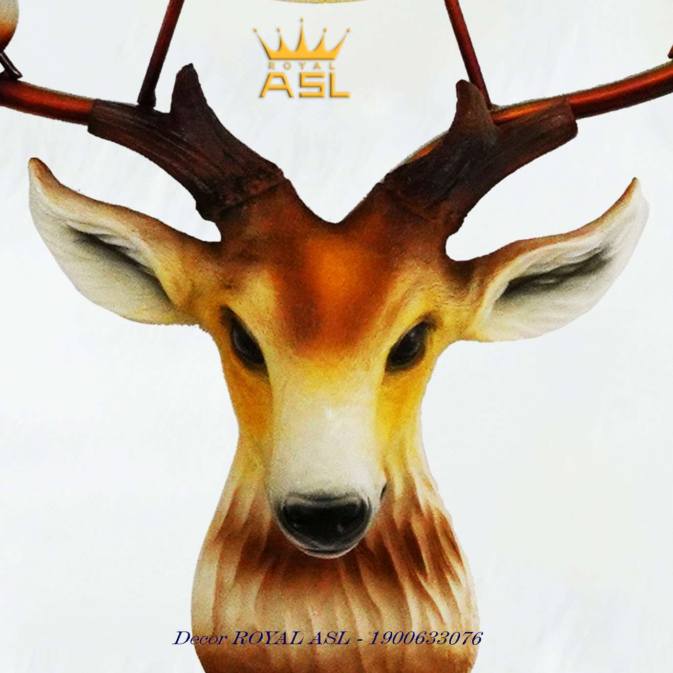 Đồng Hồ Đầu Sừng Nai Thạch Anh - DH99