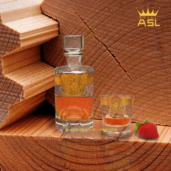 Bô Bình  Rượu Versace Whisky Pha Lê Kiểu Pháp-Họa Tiết Dát Nổi Vàng Hình Mặt Chiến Binh Versace -Đáy Khuyết Lõm Chữ Nhật-BRV 0110