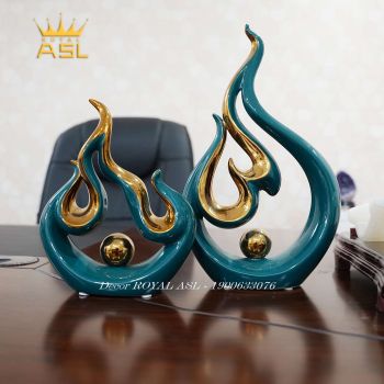 Cặp Bình Gốm Hạt Ngọc May Mắn - BG05