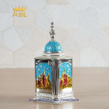 Ống Đựng Tăm Châu Âu - Màu Xanh Dương - BT07