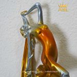 Tượng Decor Trang Trí Cô Gái Múa Bale Ấn Tượng- Màu Vàng - CG001