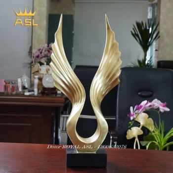 Decor Cánh Chim Đại Bàng Mạ Vàng Cao Cấp - DC13