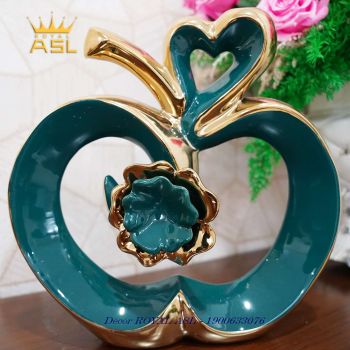 Decor Trái Táo Gốm Cao Cấp - Lớn - DC19