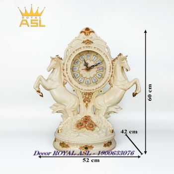 Đồng Hồ Cao Cấp Phong Cách Châu Âu- Màu Trắng - DH15