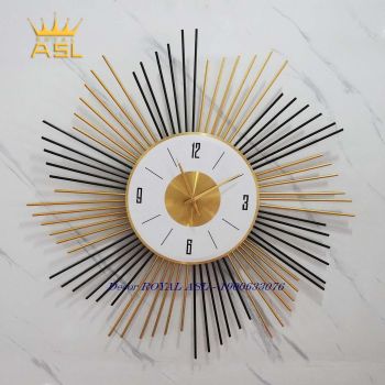 ĐỒNG HỒ TREO TƯỜNG HOA SAO ẤN TƯỢNG - DH87