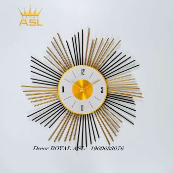 ĐỒNG HỒ TREO TƯỜNG HOA SAO ẤN TƯỢNG - DH87