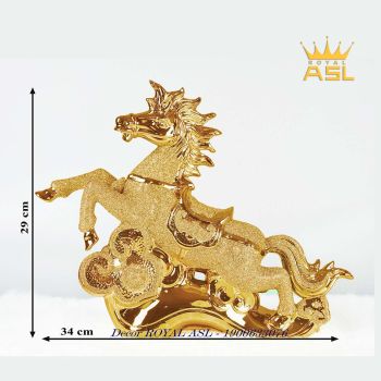 Ngựa Mạ Vàng Mã Đáo Thành Công - NMV07