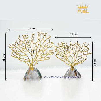 Cặp San Hô Bằng Hợp Kim Cao Cấp - SH03