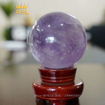 Quả Cầu Đá Thạch Anh Phong Thủy - TT003