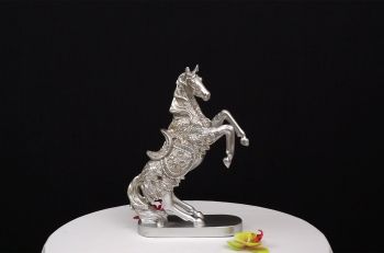 Ngựa Bạch Kim Hút Tài Lộc - NMV104