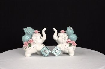 Đôi Voi Hồ Lô May Mắn tài Lộc - VHL0075